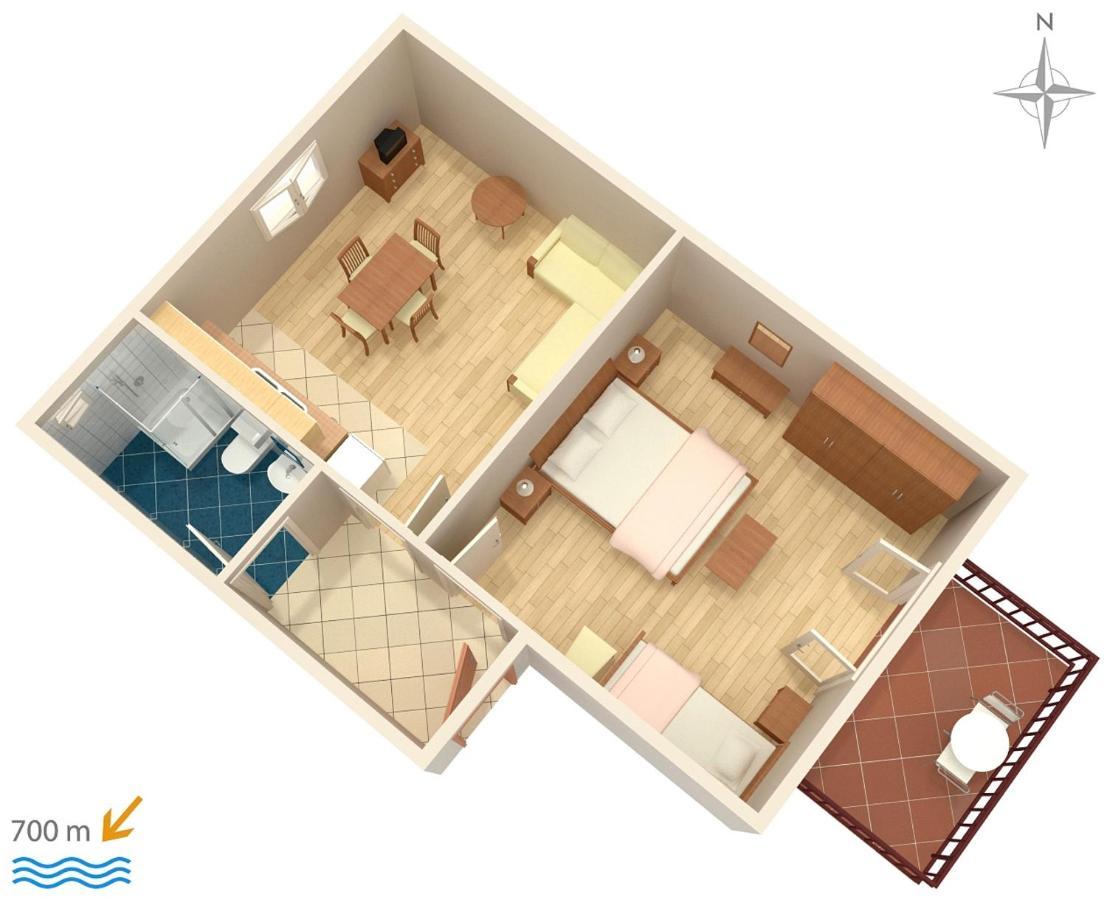 Apartments With A Parking Space Biograd Na Moru, Biograd - 5899 외부 사진